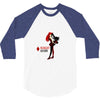 harley quinn 3/4 Sleeve Shirt
