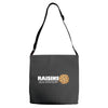 raisins ruin everything Adjustable Strap Totes