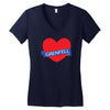 grenfell tower Women's V-Neck T-Shirt