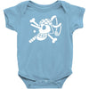 usopp flag one piece Baby Onesie