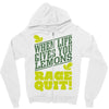 rage quit Zipper Hoodie