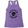 revived by coffee Racerback Tank