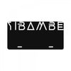 yibambe License Plate