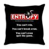 Entropy: The Ultimate Thermodynamics Game Throw Pillow