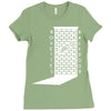 i warned you Ladies Fitted T-Shirt