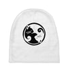 yinyang cats Baby Beanies