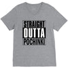 pubg - straight outta pochinki V-Neck Tee