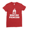 Bonfire Princess Ladies Fitted T-Shirt
