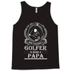Golfer Papa Tank Top