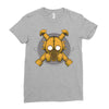 deco gasmask Ladies Fitted T-Shirt