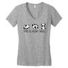This Is How I Roll Women's V-Neck T-Shirt