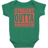 straight outta kindergarten Baby Bodysuit