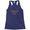 henna hylian symbol Racerback Tank