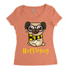 Hufflepug Women's Triblend Scoop T-shirt
