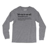 Bisexual Dictionary Long Sleeve Shirts