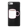 glass and coffee iPhone 7 Case