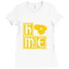 lithuania europe home Ladies Fitted T-Shirt