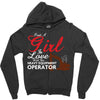 Just A Girl In Love With Her Heavy Equipment Operator Zipper Hoodie