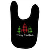 lumberjack tree merry christmas Baby Bibs