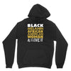 melanin african american woman Unisex Hoodie