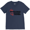 no violence against women's V-Neck Tee