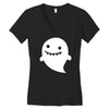 funny ghost Women's V-Neck T-Shirt