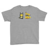 totoro &amp; pikachu onesie Youth Tee