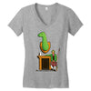 prize catch Women's V-Neck T-Shirt