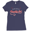 i'm on santa's naughty list Ladies Fitted T-Shirt
