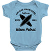 wave patrol Baby Onesie