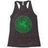 happy saint patrick day Racerback Tank