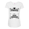 proud name 2018 senior Maternity Scoop Neck T-shirt
