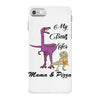 mama &amp; pizza dinasour iPhone 7 Case