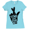 things will work out Ladies Fitted T-Shirt