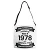 Premium Vintage 1978 Adjustable Strap Totes