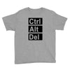 control alt delete Youth Tee