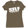 self made (2) Ladies Fitted T-Shirt