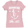 ronnie van zant tribute Ladies Fitted T-Shirt