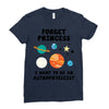 Forget Princess, I Want To Be An Astrophysicist Ladies Fitted T-Shirt
