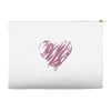 valentines day hearts Accessory Pouches
