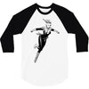 captain marvel 8 3/4 Sleeve Shirt