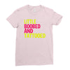 little boobed and tattoed Ladies Fitted T-Shirt