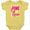 I Wear Grey For My Cousin (Brain Cancer Awareness) Baby Onesie