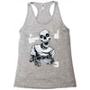 skull gamer Racerback Tank