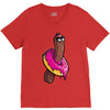 stickers V-Neck Tee