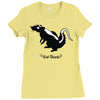 rat skunk Ladies Fitted T-Shirt