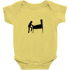 funny caution pinball wiz square Baby Bodysuit
