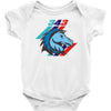 m 343 horses power Baby Onesie