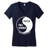 decca records Women's V-Neck T-Shirt