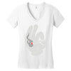 mickey mouse high pop Women's V-Neck T-Shirt